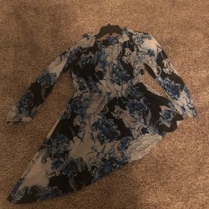 Fancy flowered blouse